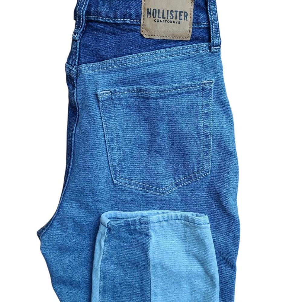 Hollister Ultra High-Rise Patchwork Mom Jeans Size 24"